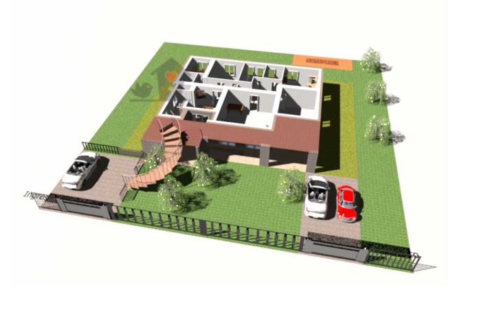 Villa in vendita a Tirrenia con Grande giardino, dependance e loggiato