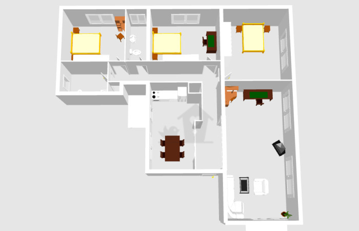 Due Appartamenti di 130mq in Vendita Porta a Lucca, Pisa